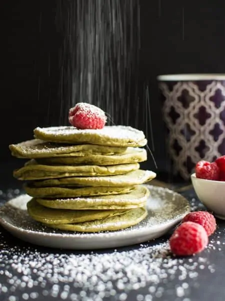 vegan green tea pancake recipe