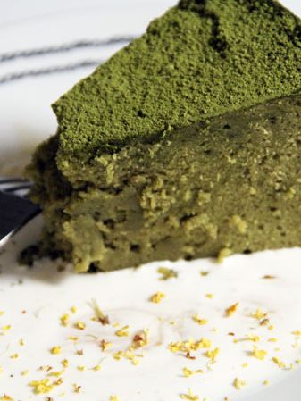 green tea cheesecake recipe