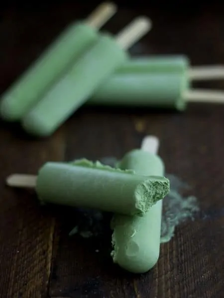 green tea popsicle recipe