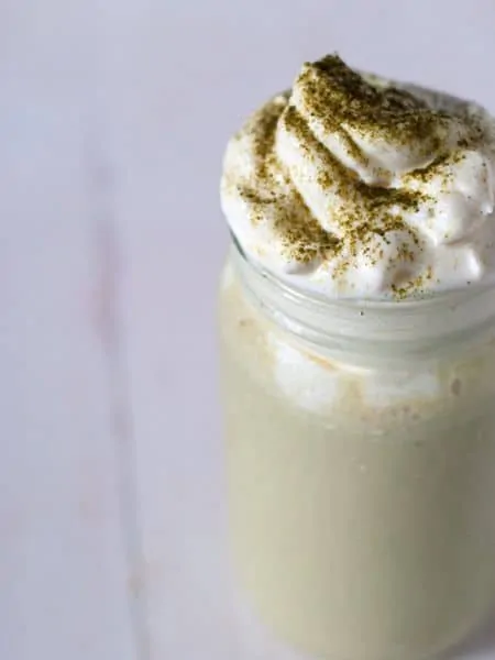 Recipe for matcha milkshake
