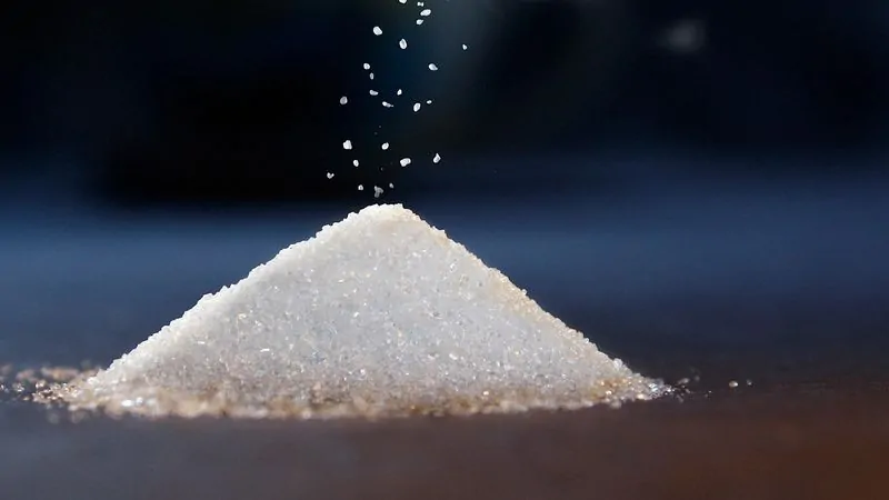 large amount of sugar
