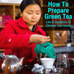 Brewing green tea