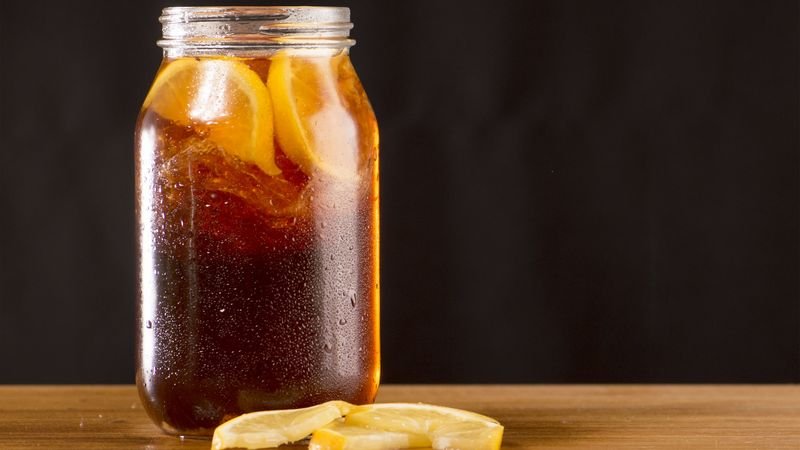 Cold brewed iced tea