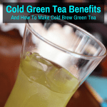 Cold brewed green tea