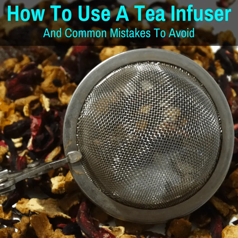 how to use a tea infuser
