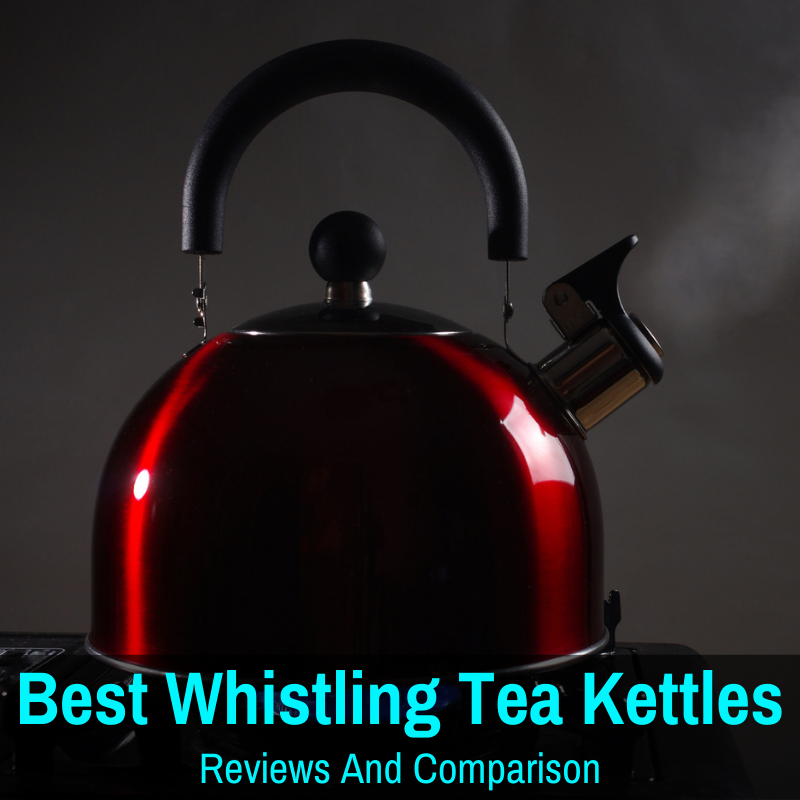 AIDEA 2.3 Quarts Stainless Steel Whistling Stovetop Tea Kettle & Reviews