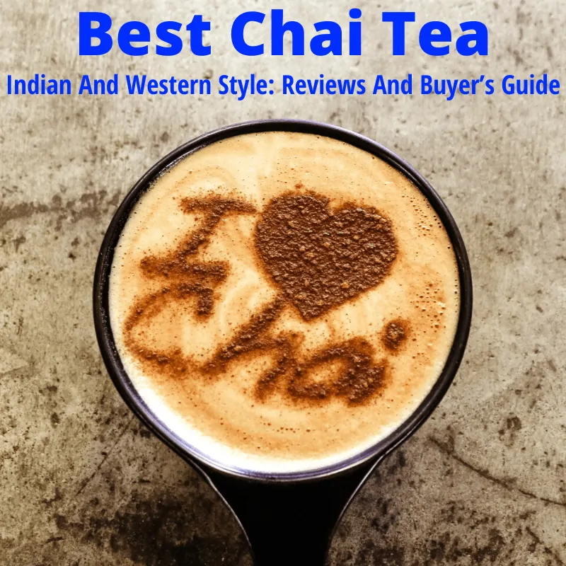 Best chai tea with cup art