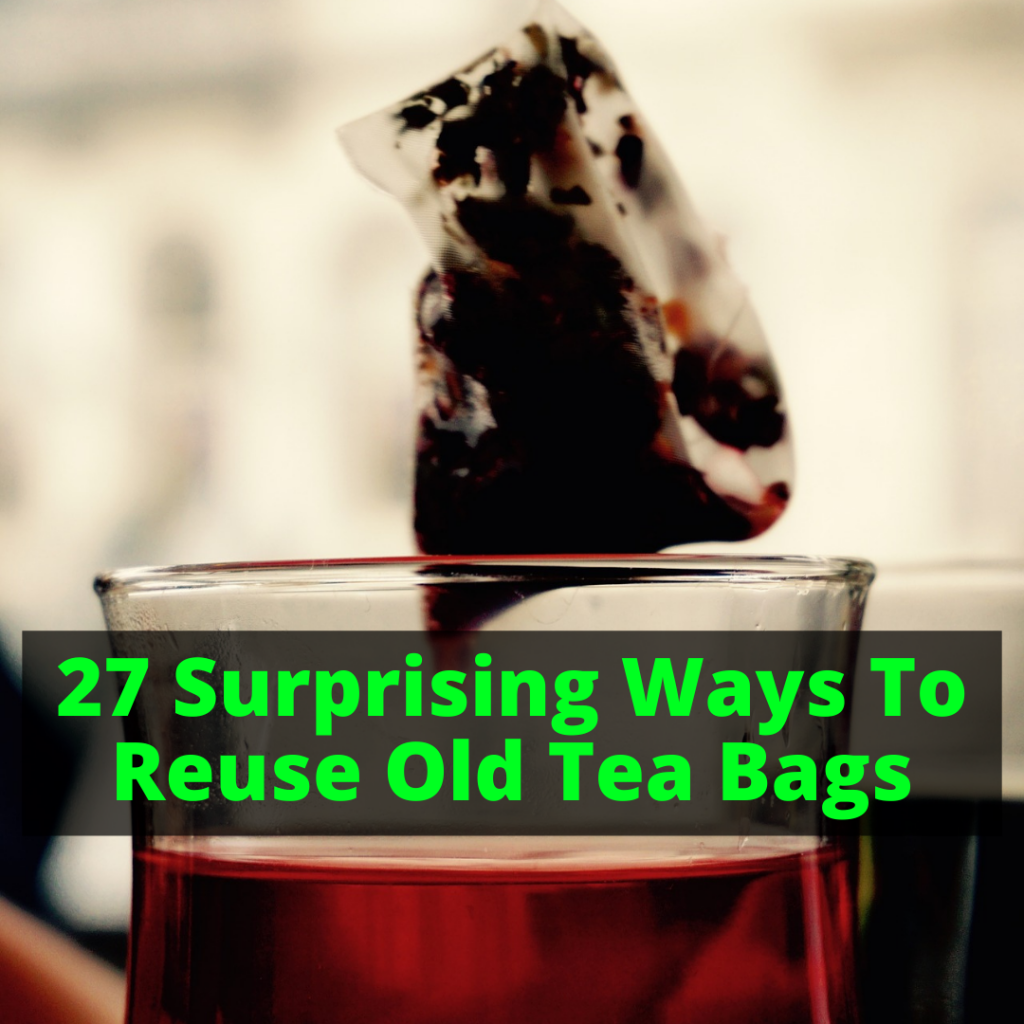 What To Do With Used Tea Bags (27 Surprising Uses To Enhance Your Life)