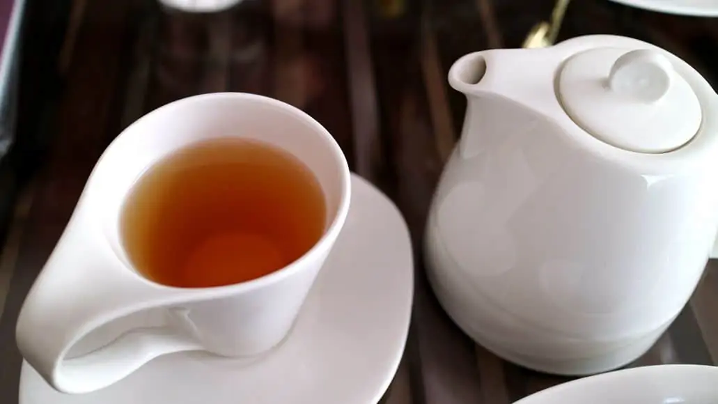 cup of oolong tea