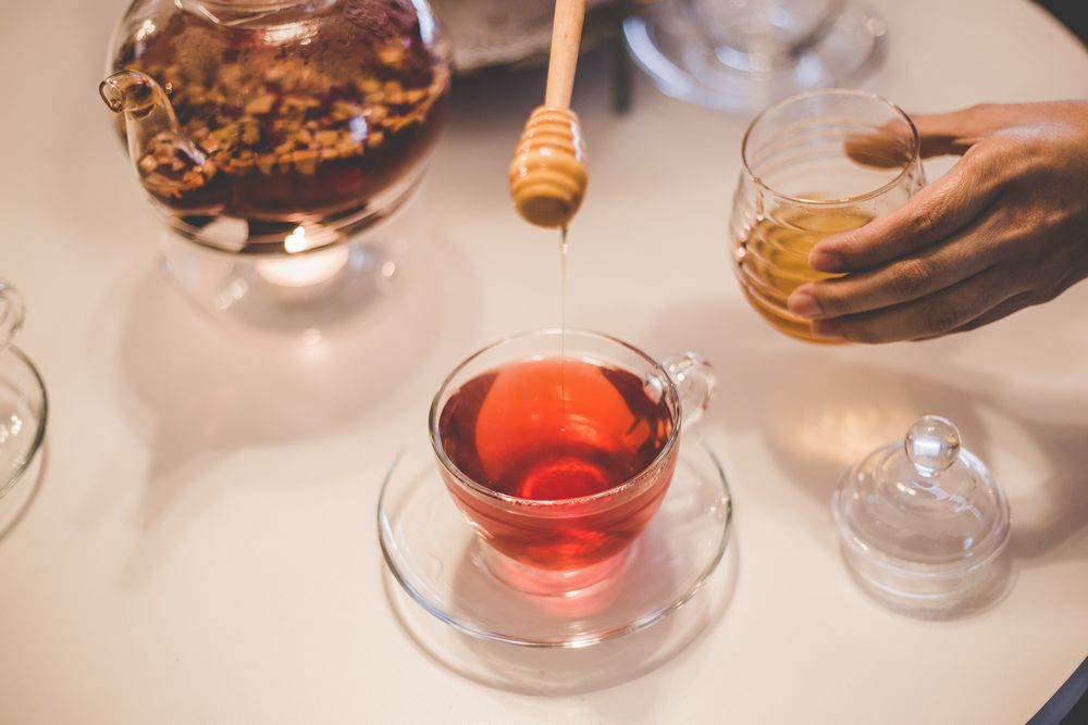 how to sweeten tea with honey