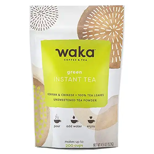 Waka Quality Instant Unsweetened Green Tea