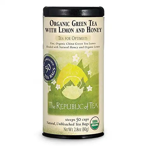 The Republic of Tea Organic Green Tea With Lemon And Honey