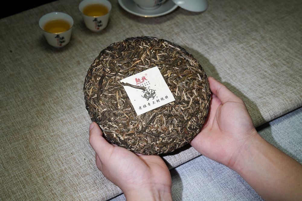 puer fermented tea brick