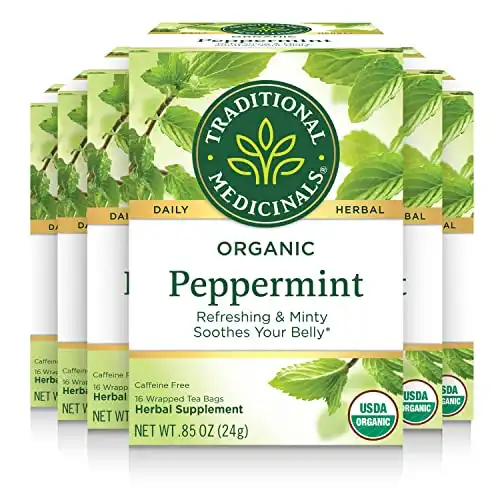 Traditional Medicinals Organic Peppermint Herbal Tea