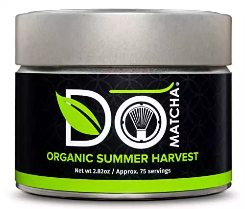 DoMatcha Organic Summer Harvest Authentic Japanese Matcha Green Tea Powder