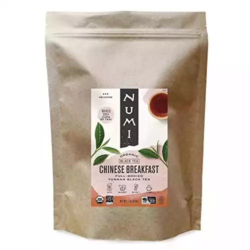 Numi Organic Yunnan Black Chinese Breakfast Tea