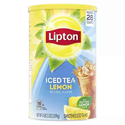 Lipton Lemon Iced Tea Mix