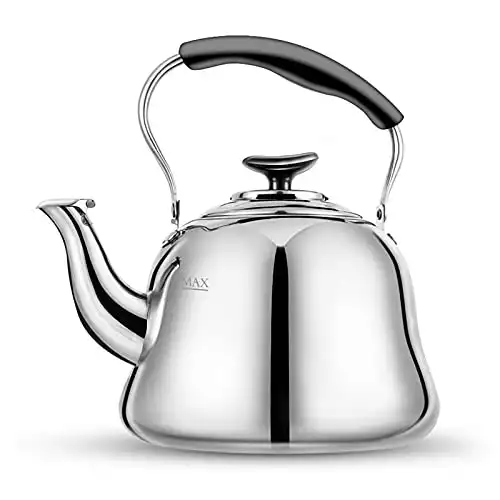 Amfocus Classic Stovetop Whistling Tea Kettle