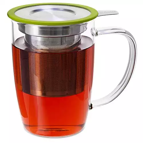 Forlife NewLeaf Glass Tea Mug