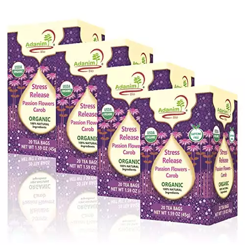 Adanim Bio Organic Passion Flower Tea Bags